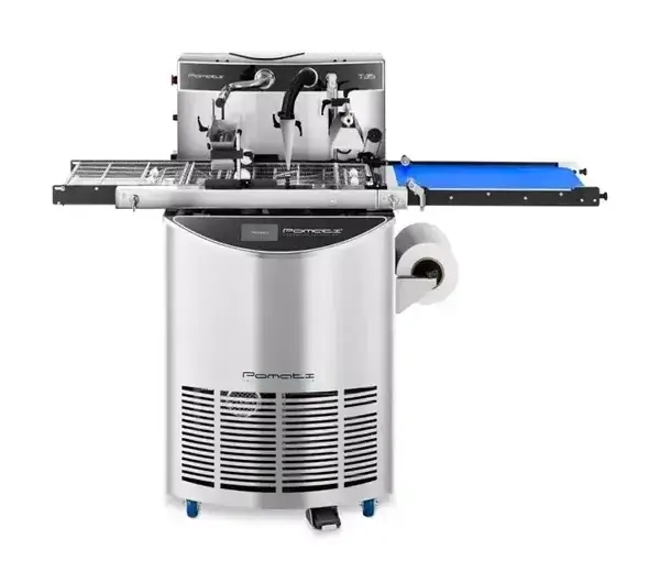 Temperówka do czekolady T35, front z pasem